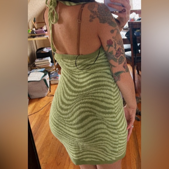 DIVIDED Halter Knit Dress - Picture 2 of 3